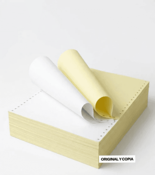 Papel de formas continuas carta 2 partes CF-4047